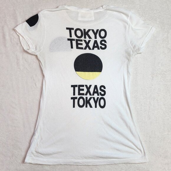 FreeCity Tokyo Texas White Short Sleeve Shirt (S) - Picture 5 of 6